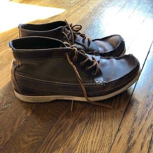 Red Wing Burnished Boat Chukka Boot